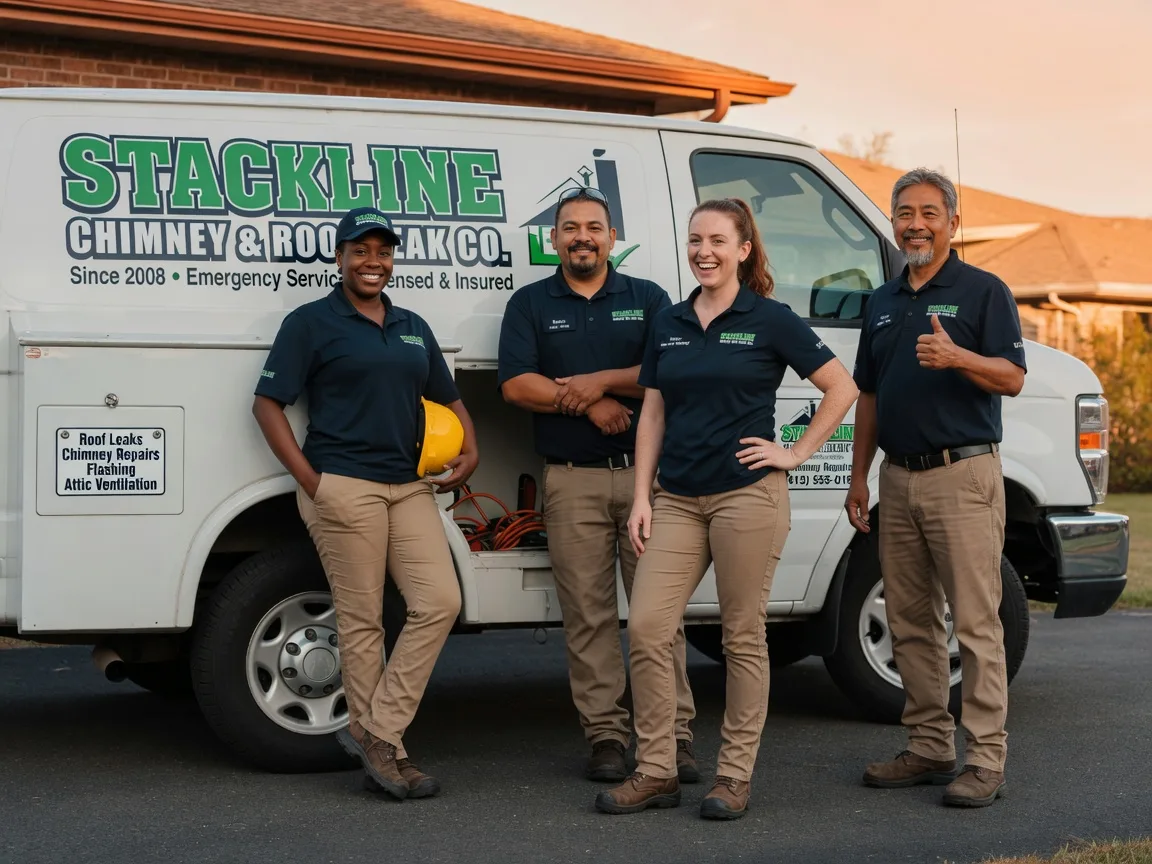 Chimney flashing repair company in Enola, AR